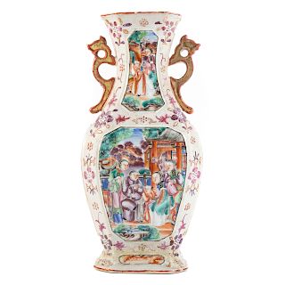 Chinese Export Vase in the Mandarin Palette