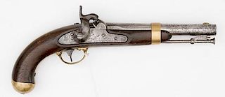 Model 1842 Pistol by H. Aston Co 
