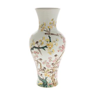 Chinese Porcelain Baluster Vase