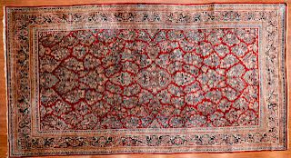 Semi-Antique Sarouk Carpet, 8.9 x 16.4