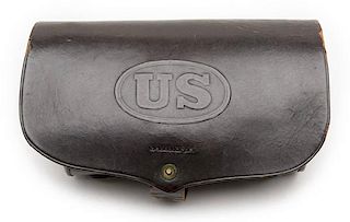 No. 2 Hagner Leather Cartridge Pouch 