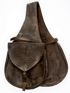 Model 1859 Cavalry Saddle Bags Dated 1864 