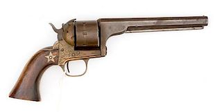 Moore's Patent Single Action Belt Revolver 