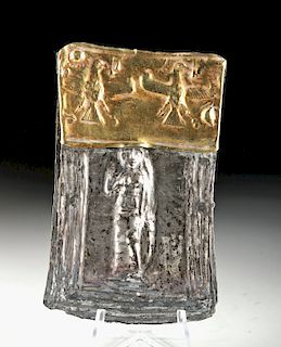 Romano-Egyptian Gold, Silver, & Bronze Panel - 80.2 g