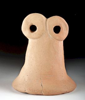 Rare / Large Tell Brak Terracotta Eye Idol - TL Tested