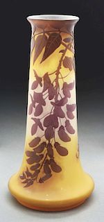 Galle Art Glass Vase. 