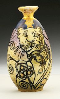 Amphora Ceramic Secessionist Vase.