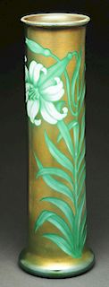 Tiffany Intaglio Carved Vase.