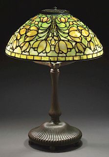 Tiffany Studios Crocus Table Lamp.