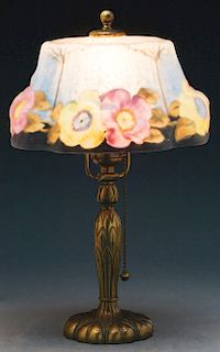 Pairpoint Puffy Boudoir Lamp.