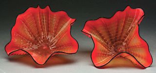 Dale Chihuly Persian 2-pc Set.