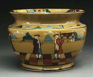 Antique Buffalo Pottery Deldare Ware Bowl. 