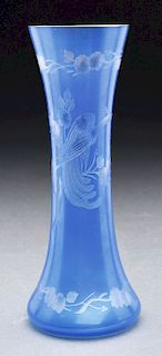 Intaglio Carved Vase.