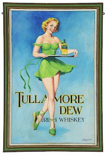 Tullamore Dew Irish Whiskey Advertisement.