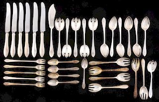 A Group of Tiffany and Cartier Flatware.