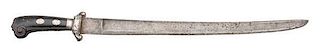 French 18th Century Silver Mounted Hunting Sword 