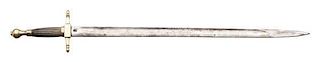 Small Sword Circa 19th Century 