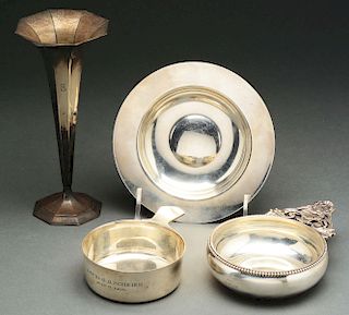 A Group of Tiffany Sterling Articles.