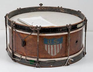 Model 1886 Regulation Snare Drum by Wurlitzer 