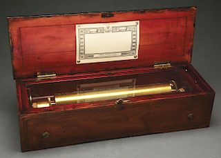 Cylinder Perrin-Chopard A Berne Music Box.