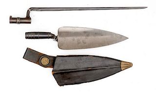 US Indian War Bayonets, Lot of Two 