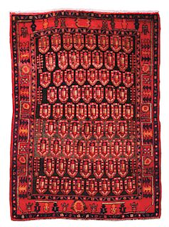 Heriz Oriental Rug. Northwest Persia.