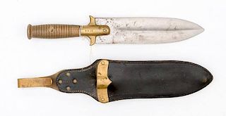 Model 1880 Type 2 Hunting Knife with Type 3 Scabbard 