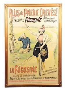 GIL BAER (French, 1859-1931) LA FUCOSIN FRENCH ADVERTISING POSTER.  
