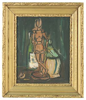 MANNER OF GEORGES ROUAULT (French, 1871-1958) STILL LIFE. 