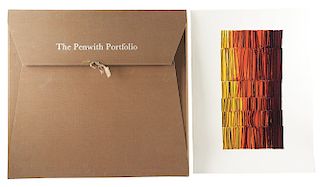 FOUR LITHOGRAPHS FROM THE PENWITH PORTFOLIO.