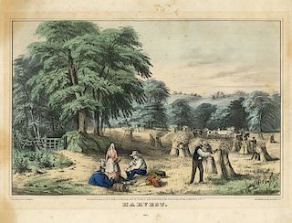 Harvest. : 688 - Currier & Ives Small Folio Lithograph