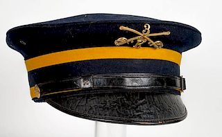 Cavalry Model 1902 Enlisted Man's Dress Visor Cap 