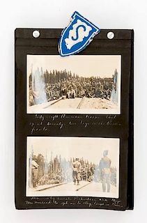WWI North Russia Expeditionary Force Photograph Album 