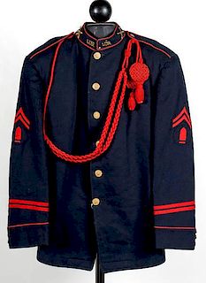 Model 1912 Coast Artillery Corporal's Dress Tunic  