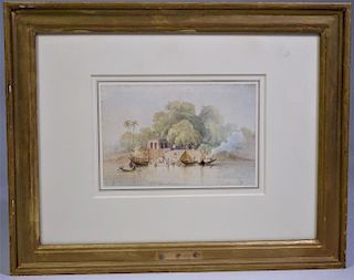 William Prinsep (1794-1874)English, Watercolor