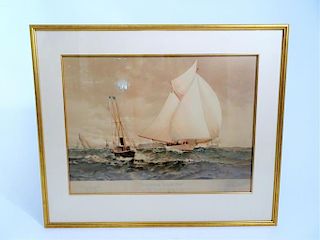 James G. Tyler  (1855 - 1931) Maritime Scene