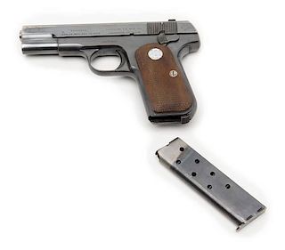 **Colt Model 1903 Hammerless Semi-Automatic Pocket Pistol 