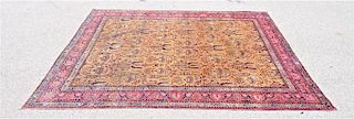 Antique Palace Size Persian Rug