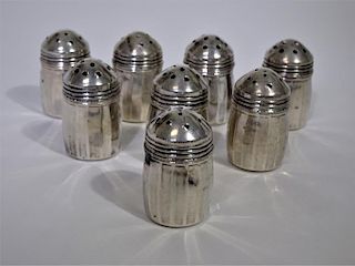 S.C.S Sterling Salt and Pepper Shakers