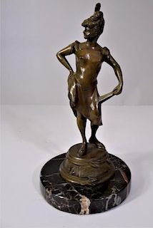Anton Nelson Antique Bronze "En Carnaval"