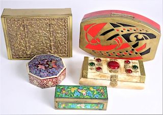 Collection of Decorated Boxes