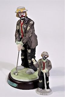Emmett Kelley Golf Clown Statues