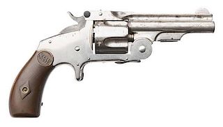 Smith and Wesson .38 Single Action First Model (“Baby Russian”) Spur Trigger Revolver 