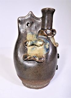 Chinese Brown Pottery Vase