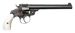 **Smith and Wesson .32 Double-Action Fourth Model Top Break Revolver 