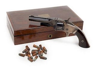 Smith and Wesson Model 1 Second Issue Spur Trigger Revolver 