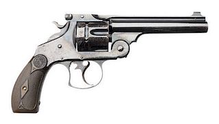 Smith and Wesson .44 Double-Action Frontier Top Break Revolver 