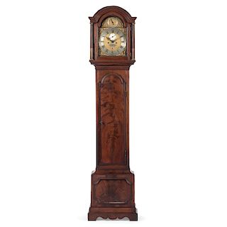 English Tall Case Clock, Signed Thomas Gray
