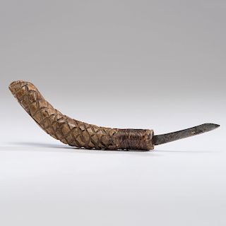 Great Lakes Pinecone Carved Crooked Knife