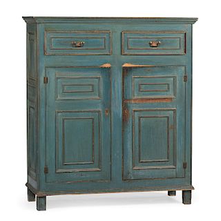 Canadian Painted Cupboard